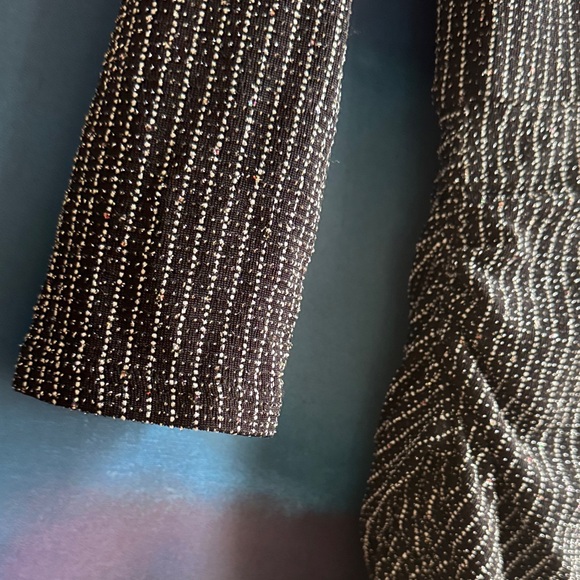 KRISA surplice ruched skirt dress in glam - Picture 9 of 12